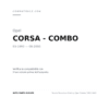 Rückleuchten Links Opel Combo 1993-2001 compatibilità veicoli (Opel CORSA - COMBO (1993-2000))