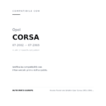 Fanale Posteriore Sinistro Opel Corsa 2001-2002 – Bianco compatibilità veicoli (Opel CORSA (2002-2003) · Opel CORSA (2003-2006) · Opel CORSA (2000-2002))