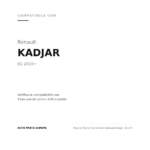 Fanale Posteriore Sinistro Renault Kadjar 2019+ compatibilità veicoli (Renault KADJAR (2019+))