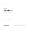 Rückleuchten Links Renault Kangoo 2003-2007 – 1 Tür compatibilità veicoli (Renault KANGOO (2003-2007))