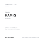 Fanale Posteriore Sinistro Skoda Kamiq 2019+ compatibilità veicoli (Skoda KAMIQ (2019+))