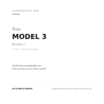Fanale Posteriore Sinistro Tesla Model 3 2018+ compatibilità veicoli (Tesla MODEL 3 (2021+) · Tesla MODEL 3 (2018-2020))