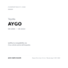 Fanale Posteriore Sinistro Toyota Aygo' 2005-2008 compatibilità veicoli (Toyota AYGO (2005-2014))