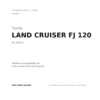Fanale Posteriore Sinistro Toyota Land Cruiser 2002-2012 – Versione 1 compatibilità veicoli (Toyota LAND CRUISER FJ 120 (2002+))