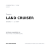 Fanale Posteriore Sinistro Toyota Land Cruiser 2013-2017 – Versione 2 compatibilità veicoli (Toyota LAND CRUISER (2013-2017))