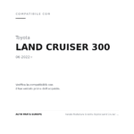 Fanale Posteriore Sinistro Toyota Land Cruiser 300 2022+ – Interno A Led compatibilità veicoli (Toyota LAND CRUISER 300 (2022+))