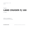 Fanale Posteriore Sinistro Toyota Land Cruiser Fj 100 2002+ compatibilità veicoli (Toyota LAND CRUISER FJ 100 (2002+))