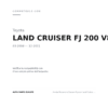 Fanale Posteriore Sinistro Toyota Land Cruiser V8 Fj 200 2008-2011 compatibilità veicoli (Toyota LAND CRUISER FJ 200 V8 (2008-2011))