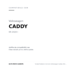 Fanale Posteriore Sinistro Volkswagen Caddy 2020+ – Versione 1 compatibilità veicoli (Volkswagen CADDY (2020+))
