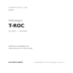 Fanale Posteriore Sinistro Volkswagen T-Roc 2017+ compatibilità veicoli (Volkswagen T-ROC (2017-2021))