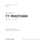 Fanale Posteriore Sinistro Volkswagen T7 Multivan 2021+ – Esterno A Led compatibilità veicoli (Volkswagen T7 MULTIVAN (2021-2024))