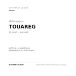 Rückleuchten Links Volkswagen Touareg 2007-2009 compatibilità veicoli (Volkswagen TOUAREG (2007-2010))
