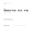 Fanale Posteriore Sinistro Volvo Truck F10 - F12 - F16 87' – Con Luce Targa compatibilità veicoli (Volvo TRUCK F10 - F12 - F16 (1987-1992))