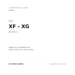 Fanalino Daf Xf - Xg 2021+ compatibilità veicoli (Daf XF - XG (2021+))