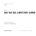 Fanalino Destro Audi A4 (S4) – 9798 Crystal compatibilità veicoli (Audi A4 S4 02-1997/05-1999 S4)