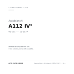 Rückleuchten Rechts Autobianchi A112 Iv? 1977+ – Version 2 compatibilità veicoli (Autobianchi A112 IV° (1977-1979))