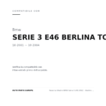 Fanalino Destro BMW Serie 3 E46 2002 – Berlina (Cornice Cromata) compatibilità veicoli (Bmw SERIE 3 E46 BERLINA TOURING (2001-2004))