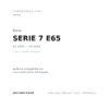 Rückleuchten Rechts BMW Serie 7 2003+ – E65/E66 Weiß compatibilità veicoli (Bmw SERIE 7 E65 (2003-2005) · Bmw SERIE 7 E65/E66 (2005-2008))