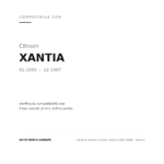 Fanalino Destro Citroen Xantia 1993-1998 – Bianco compatibilità veicoli (Citroen XANTIA (1993-1997))