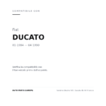 Fanalino Destro FIAT Ducato 86-94 Arancio compatibilità veicoli (Fiat DUCATO (1984-1990))