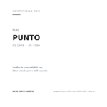 Rückleuchten Rechts FIAT Punto 1993-1999 – Weiß compatibilità veicoli (Fiat PUNTO (1993-1999))