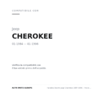 Fanalino Destro Jeep Cherokee 1984-1995 – Arancio Sottofaro compatibilità veicoli (Jeep CHEROKEE (1984-1996))