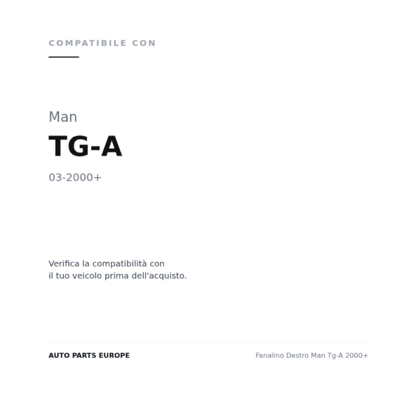 Rückleuchten Rechts Man Tg-A 2000+ compatibilità veicoli (Man TG-A (2000+))