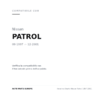 Rückleuchten Rechts Nissan Patrol 1997-2001 compatibilità veicoli (Nissan PATROL (1997-2001))