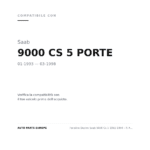 Rückleuchten Rechts Saab 9000 Cs 5 1992-1994 – P. Orange compatibilità veicoli (Saab 9000 CS 5 PORTE (1993-1998))