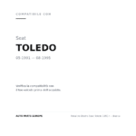 Fanalino Destro Seat Toledo 1991+ – Bianco compatibilità veicoli (Seat TOLEDO (1991-1995))