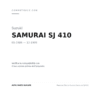 Fanalino Destro Suzuki Samurai Sj 410 compatibilità veicoli (Suzuki SAMURAI SJ 410 (1986-1995))