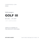Fanalino Destro Volkswagen Golf Iii Esterna – Bc compatibilità veicoli (Volkswagen GOLF III (1991-1997) · Volkswagen VENTO (1992-1998))