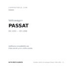 Fanalino Destro Volkswagen Passat 1993-1995 – Bianco compatibilità veicoli (Volkswagen PASSAT (1993-1996))