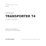 Fanalino Destro Volkswagen Transporter - Caravelle 1997+ – Bianco compatibilità veicoli (Volkswagen TRANSPORTER T4 (1996-2003))