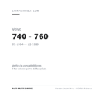 Fanalino Destro Volvo – 740/760 Ar/Bianco compatibilità veicoli (Volvo 740 - 760 (1984-1989))