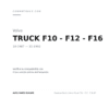 Fanalino Destro Volvo Truck F10 - F12 - F16 87' compatibilità veicoli (Volvo TRUCK F10 - F12 - F16 (1987-1992))