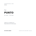 Rückleuchten FIAT Punto 1993-1999 – Version 6 compatibilità veicoli (Fiat PUNTO (1993-1999))