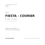 Fanalino Ford Fiesta – 96/Ka Dx=Sx Arancio compatibilità veicoli (Ford FIESTA - COURIER (1996-1999) · Ford FIESTA - COURIER (1999-2002) · Ford KA (1996-2008) · Ford MONDEO (1992-1995) · Ford TRANSIT (1996-2000))