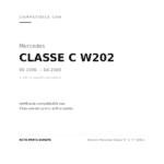 Fanalino Mercedes Classe "E" E "C" 1995+ compatibilità veicoli (Mercedes CLASSE C W202 (1996-2000) · Mercedes CLASSE E W210 (1995-1999) · Mercedes CLASSE V VIANO W414 (1996-2003) · Mercedes CLK C208 (1997-2002) · Mercedes SLK R170 (1996-2000))