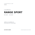 Rückleuchten Range Rover Sport 2005+ compatibilità veicoli (Land Rover RANGE SPORT (2005-2009))