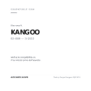Fanalino Renault Kangoo 2008-2011 compatibilità veicoli (Renault KANGOO (2008-2012))