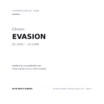 Fanalino Sinistro Citroen Evasion 94' – Bianco compatibilità veicoli (Citroen EVASION (1994-1998))