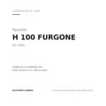 Fanalino Sinistro Hyundai Furgone H100 1997+ compatibilità veicoli (Hyundai H 100 FURGONE (1996+))