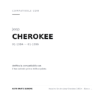 Blinklicht Links Jeep Cherokee 1996+ – Weiß Unterlicht compatibilità veicoli (Jeep CHEROKEE (1984-1996))