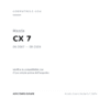 Rückleuchten Links Mazda CX-7 2007+ compatibilità veicoli (Mazda CX 7 (2007-2009))