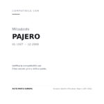 Linkes Rückleuchten Mitsubishi Pajero 1997-2002 compatibilità veicoli (Mitsubishi PAJERO (1997-2000))