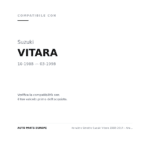 Fanalino Sinistro Suzuki Vitara 1988-2014 – Arancio compatibilità veicoli (Suzuki VITARA (1988-1998))