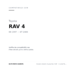 Fanalino Sinistro Toyota Rav 4 98' – Crystal Modello Paraurti compatibilità veicoli (Toyota RAV 4 (1997-2000))