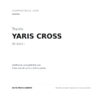 Fanalino Sinistro Toyota Yaris Cross 2021+ compatibilità veicoli (Toyota YARIS CROSS (2021+))