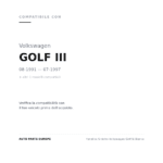 Fanalino Sinistro Volkswagen Golf Iii Bianco compatibilità veicoli (Volkswagen GOLF III (1991-1997) · Volkswagen VENTO (1992-1998))
